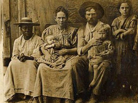 African American with Frontier Family